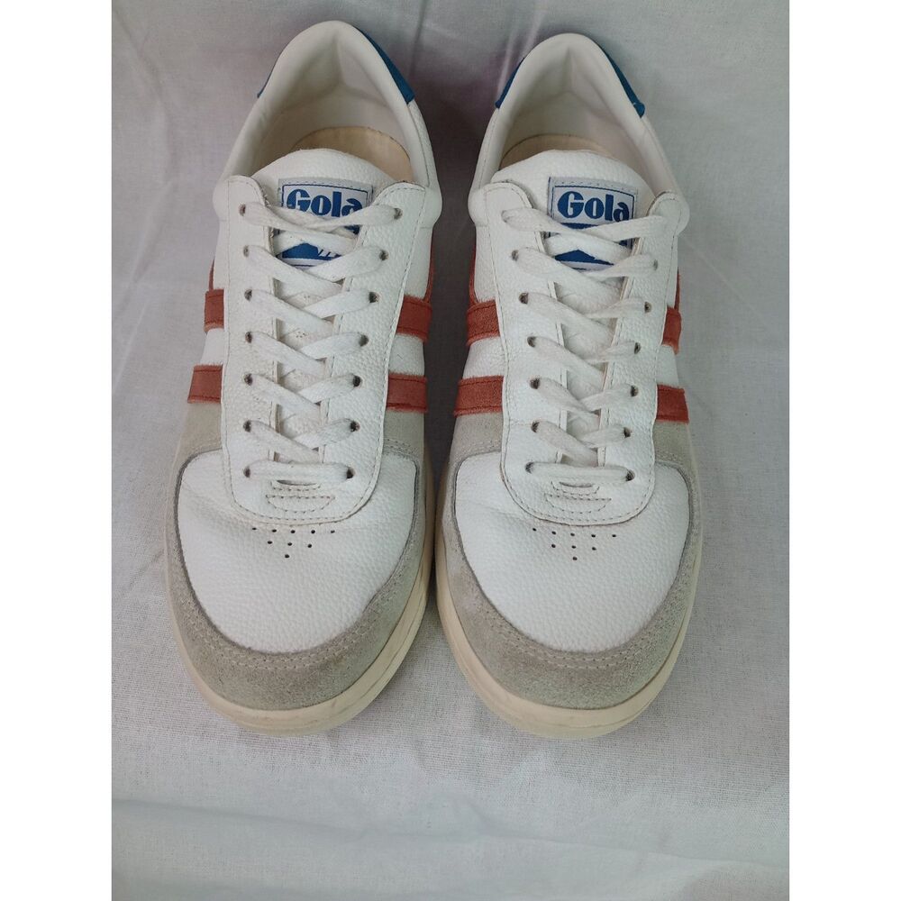 Gola Grandslam Trident Women's 10 White Lace Up Sneaker - Picture 3 of 12